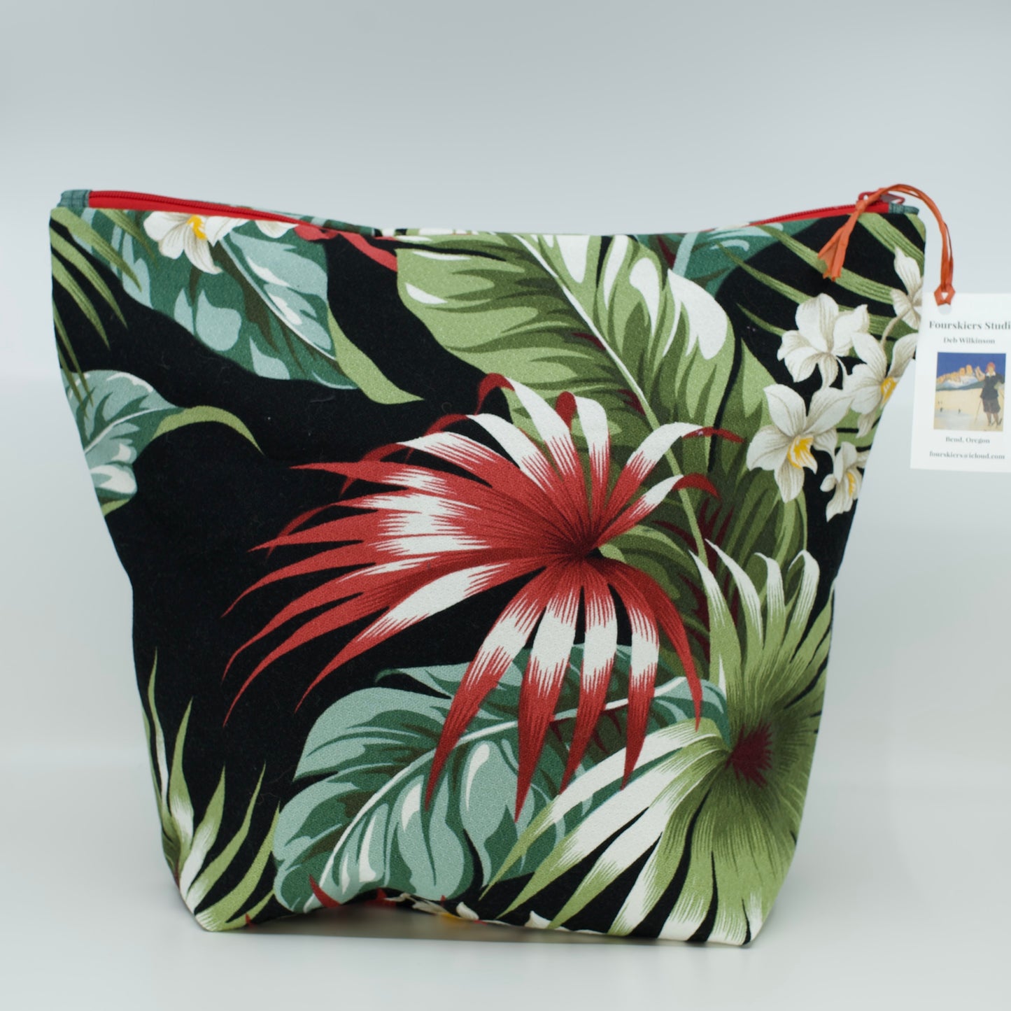Tropical Print - Fat Quarter Zip