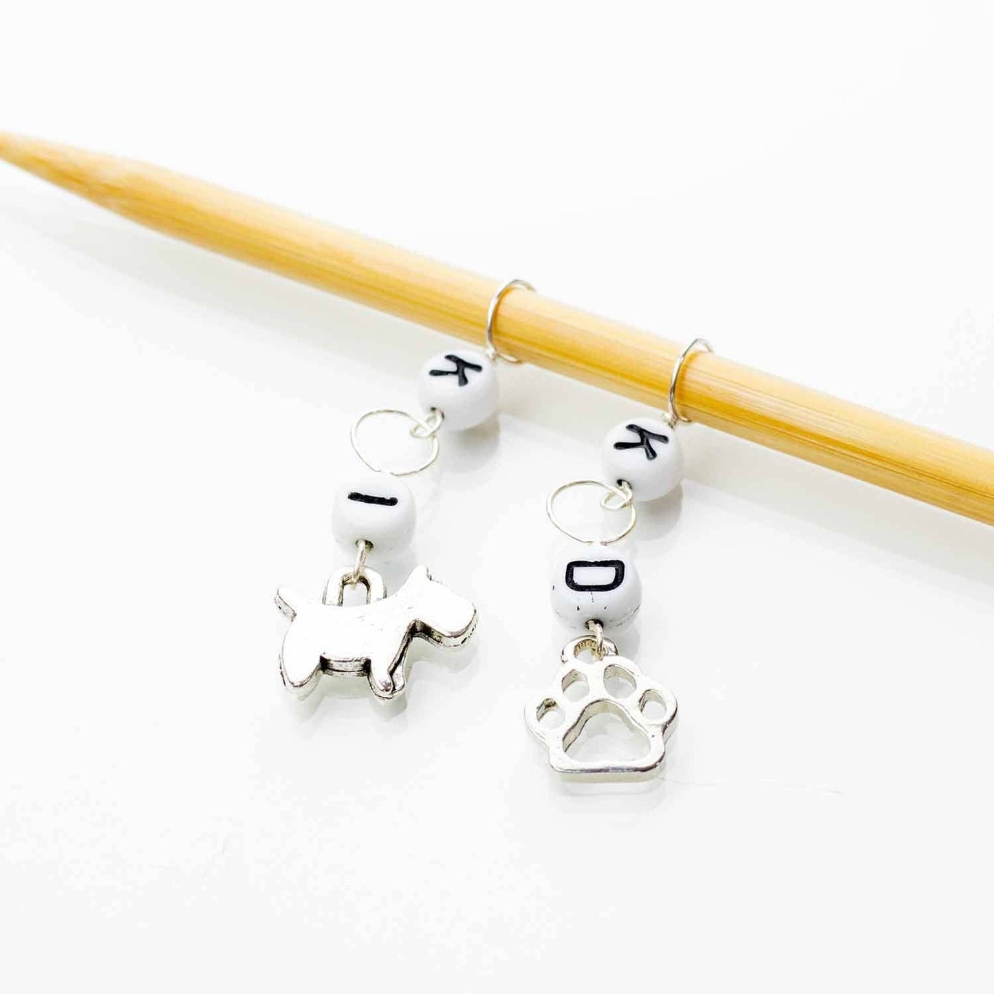 Dog Knit Increase Decrease Marker Set