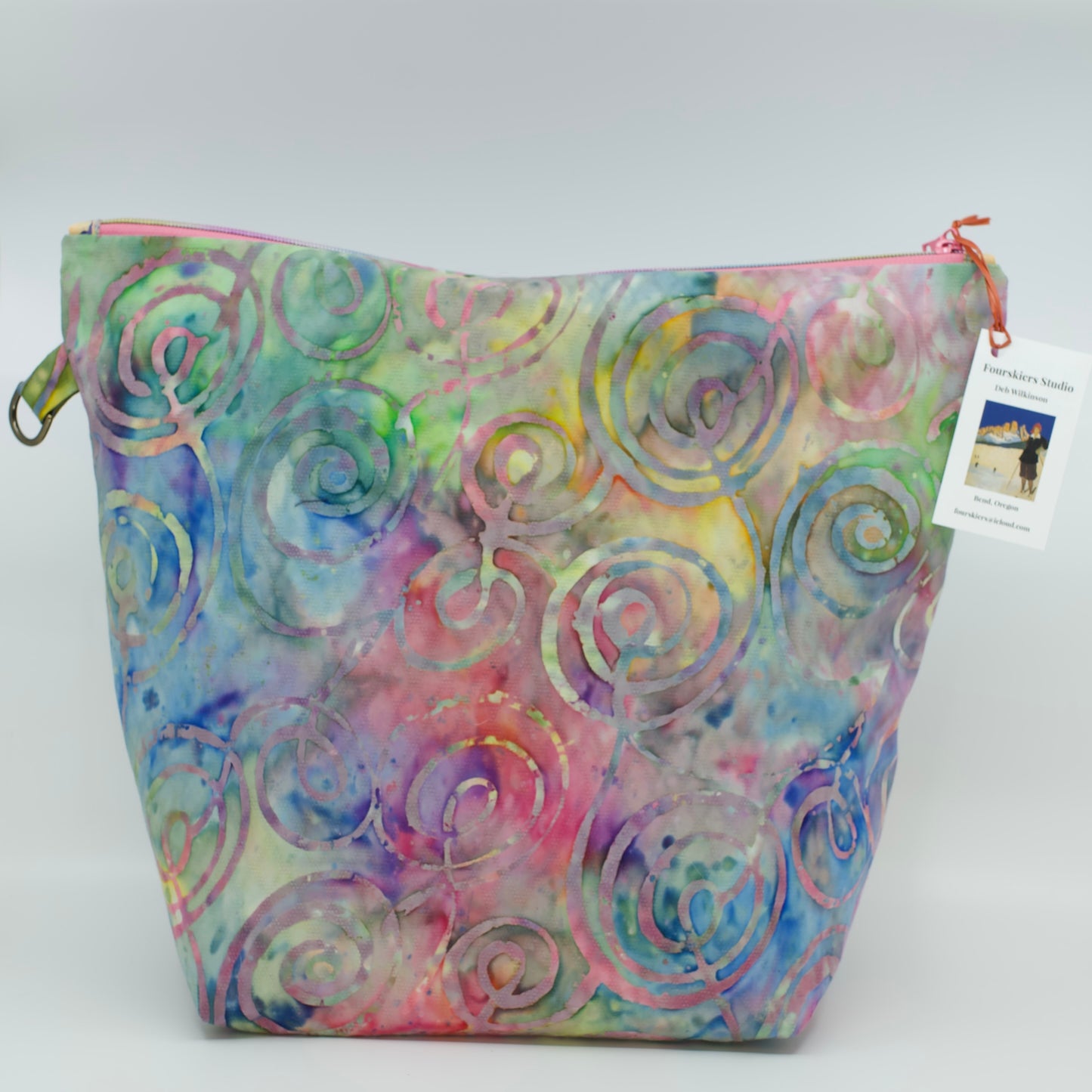 Fat Quarter Zip - Batik Pastel Rainbow