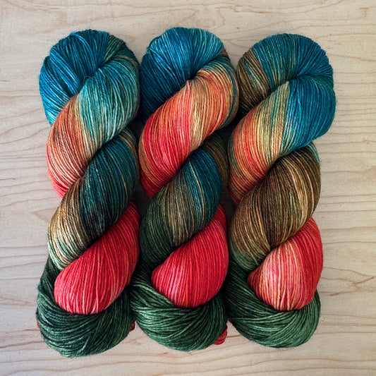Autumn Equinox - SW BFL/Corriedale, Nylon
