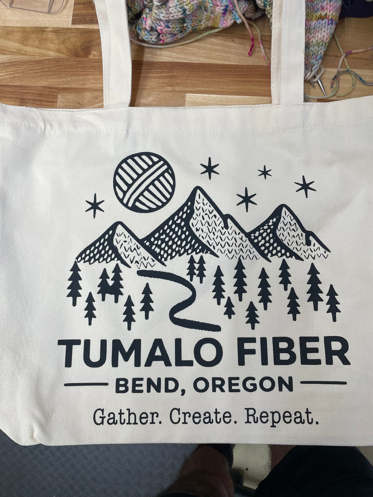 Tumalo Tote Bag with logo