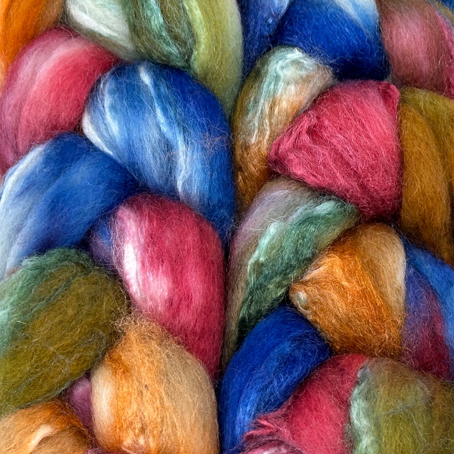 Three Creeks - BFL/Tussah Silk Combed Top