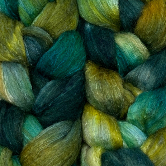 Verdant - Merino, BFL, Silk Combed Top Blend