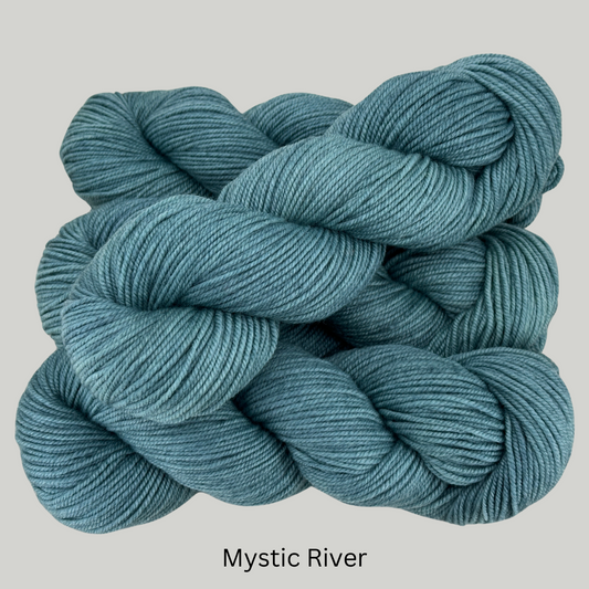 Ghost Town Worsted - Mystic River