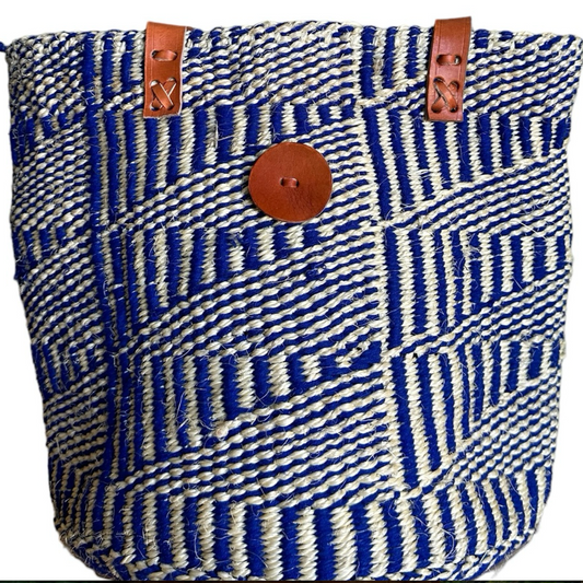 Cobalt Blue Aztec - Boostani Basket