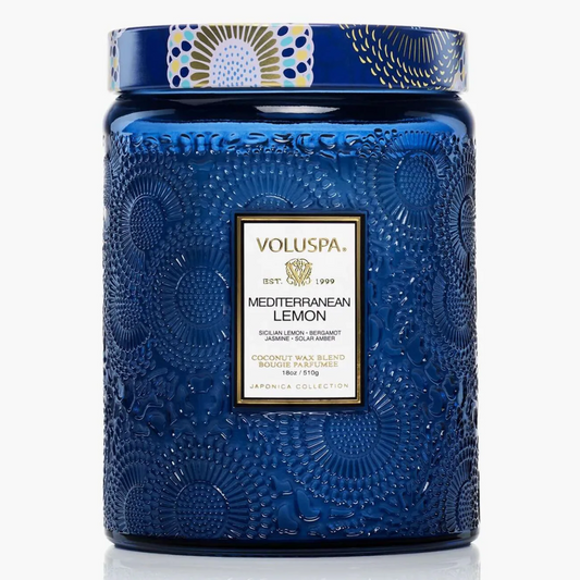 Mediterranean Lemon – Voluspa 18 oz Candle