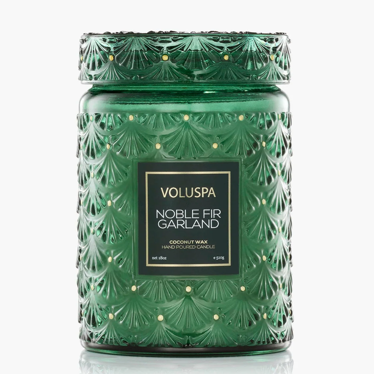 Noble Fir Garland– Voluspa 18 oz Candle
