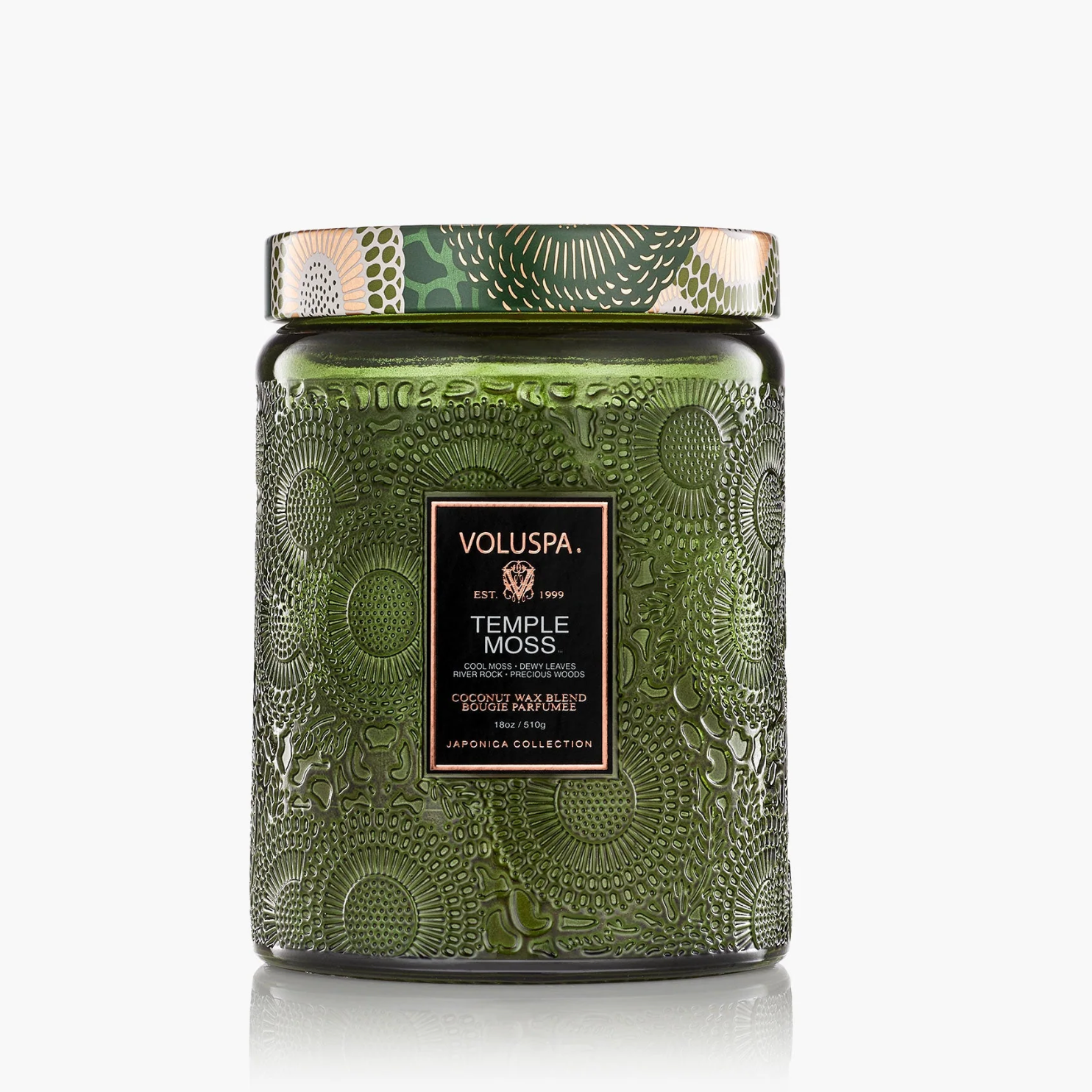Temple Moss – Voluspa 18 oz Candle – Tumalo Fiber